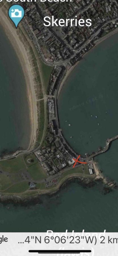 Seaview Terrace Apartment Skerries Bagian luar foto